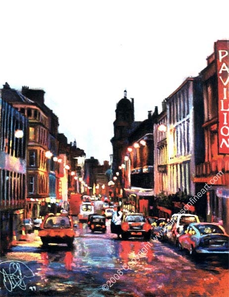 Early Evening, Renfield Street, Glasgow