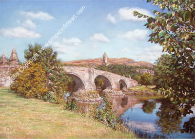 Stirling Bridge and The Wallace Monument