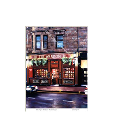 The Aragon Bar, Byres Road, Glasgow