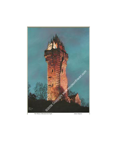 The Wallace Monument, Stirling By Night