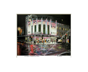 A Wet Night, The Renfield Street Odeon, Glasgow
