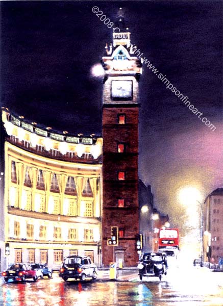 The Tolbooth, Glasgow By Night