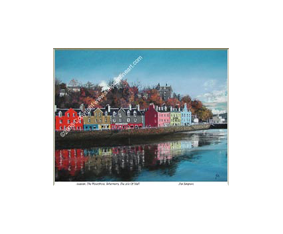 Autumn over the Waterfront, Tobermory, The Isle of Mull