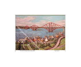 Forth Rail Bridge From South Queensferry