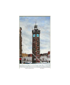 Glasgow Tolbooth In Snow