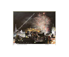 Hogmanay Fireworks, Edinburgh