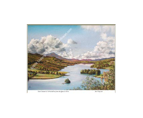 Loch Tummel & Schiehallion From Queen's View