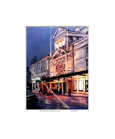 The Theatre Royal, Glasgow By Night